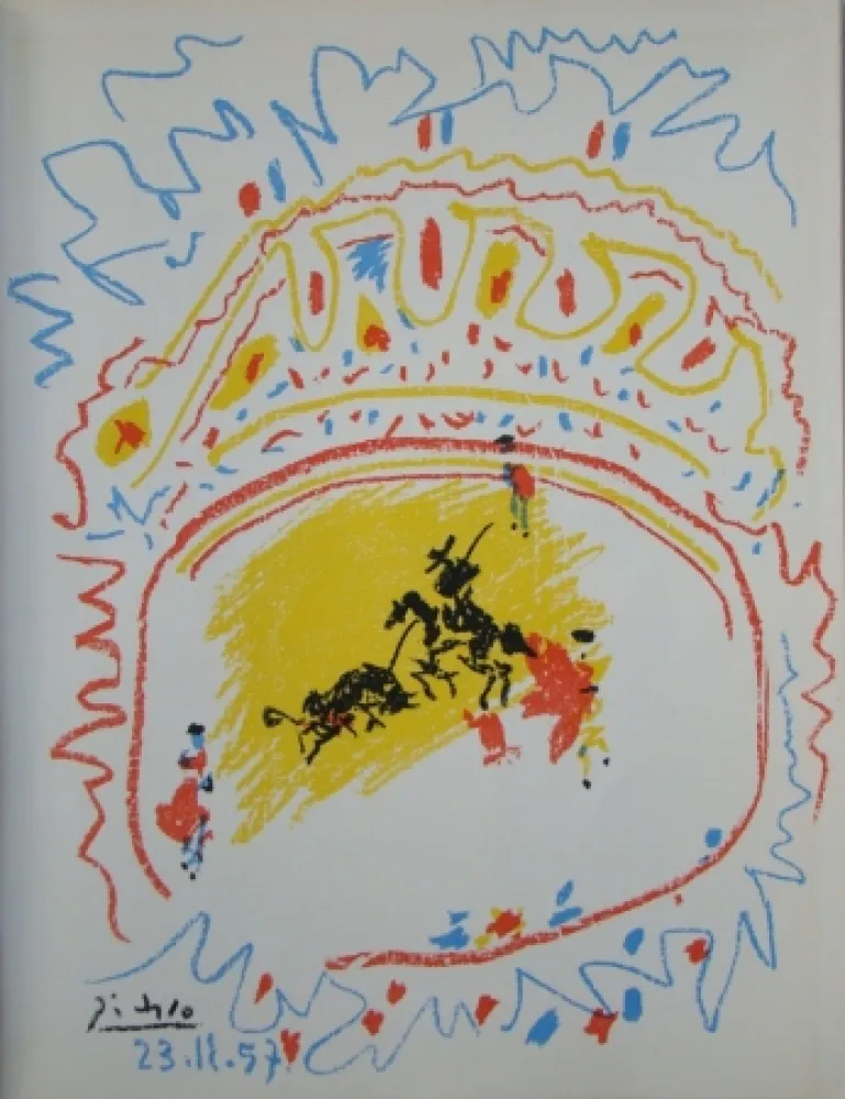 Litografía Picasso - La petite Corrida
