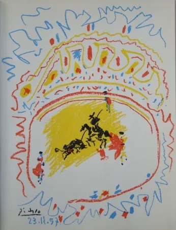 Litografía Picasso - La petite Corrida