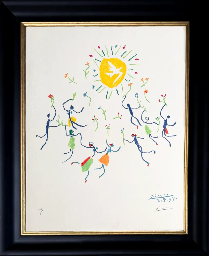 Litografía Picasso - La Ronde de l'amitié