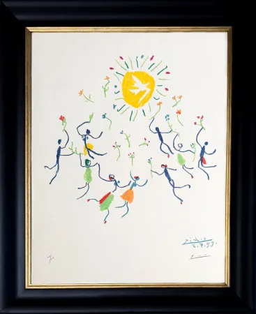 Litografía Picasso - La Ronde de l'amitié