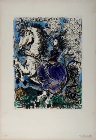 Litografía Picasso - L'Amazone n° 1, 1961