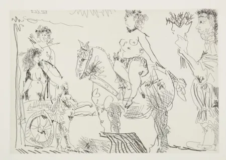 Grabado Picasso - Le Cocu magnifique