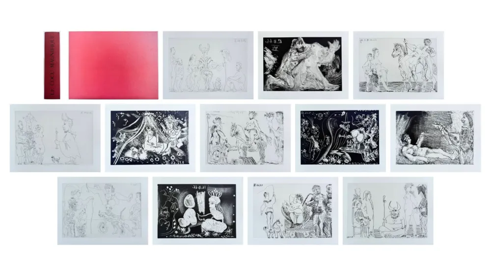 Aguafuerte Picasso - Le cocu magnifique