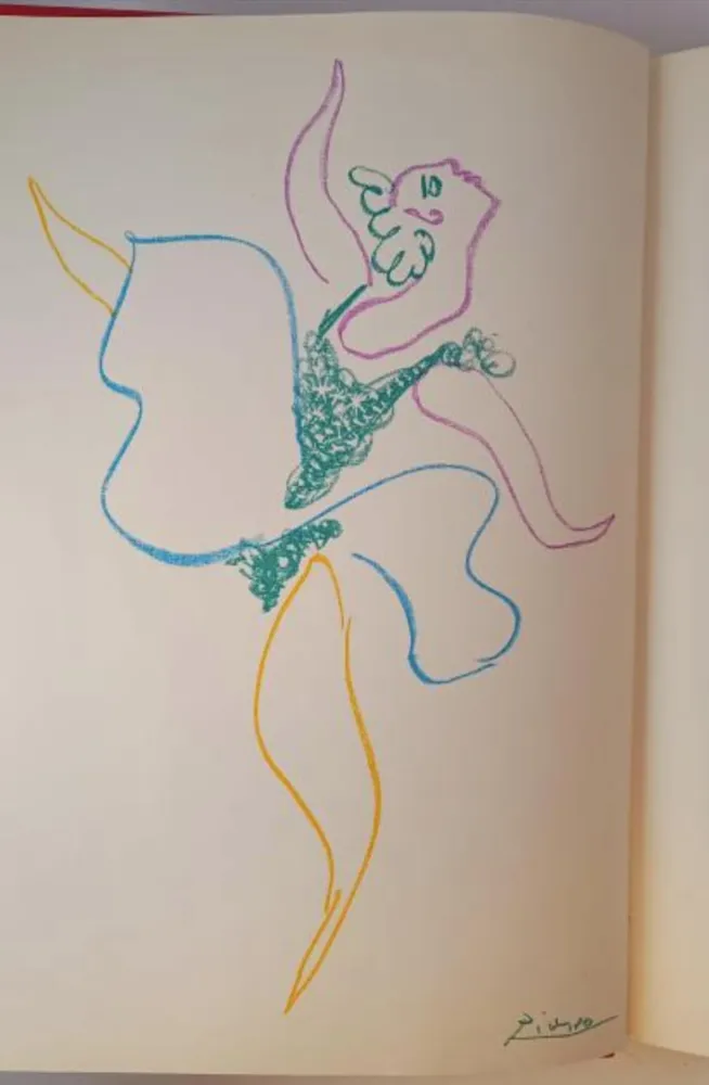 Litografía Picasso - Le Danseuse 1954 / Le Ballet/Ballerina 