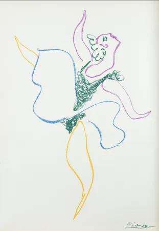 Litografía Picasso - Le Danseuse/Ballerina /Boris kochno-Le Ballet