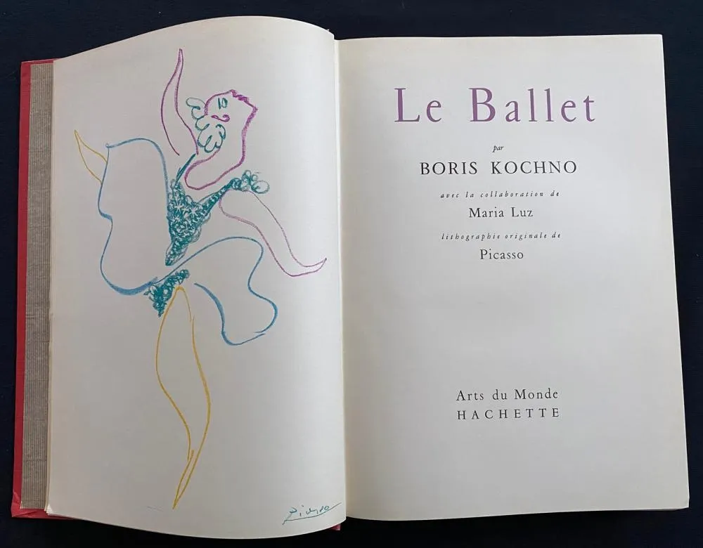Libro Ilustrado Picasso - Le Danseuse/Le Ballet/Ballerina 