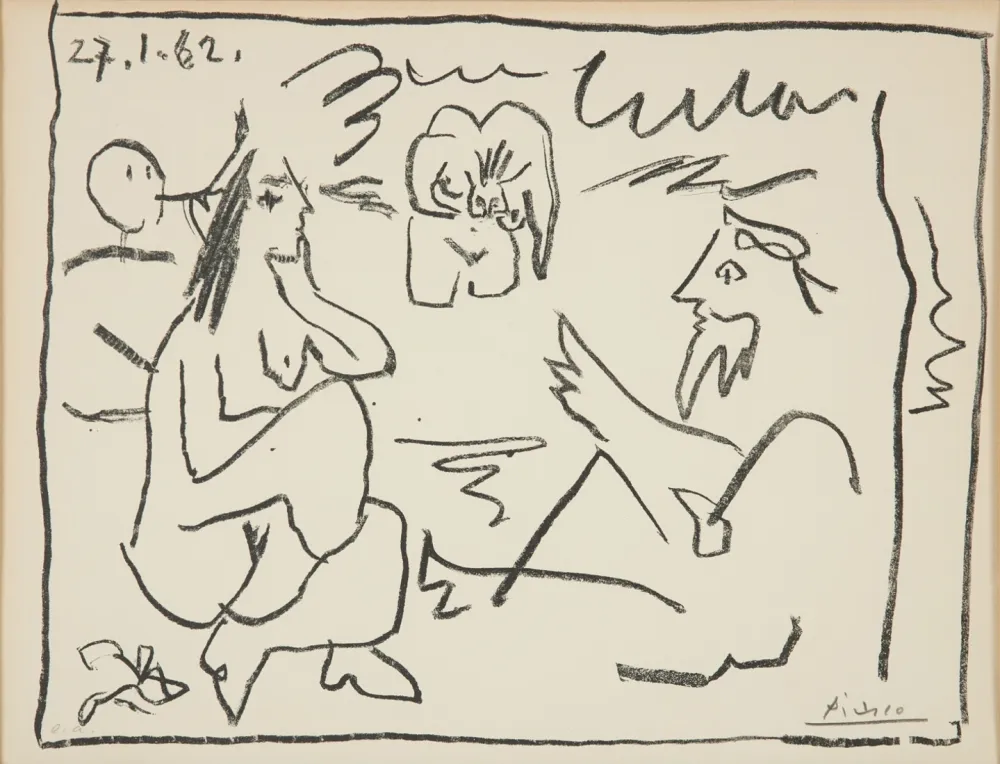 Litografía Picasso - Le Déjeuner sur l’herbe (Les Déjeuners) Épreuves d’Artiste