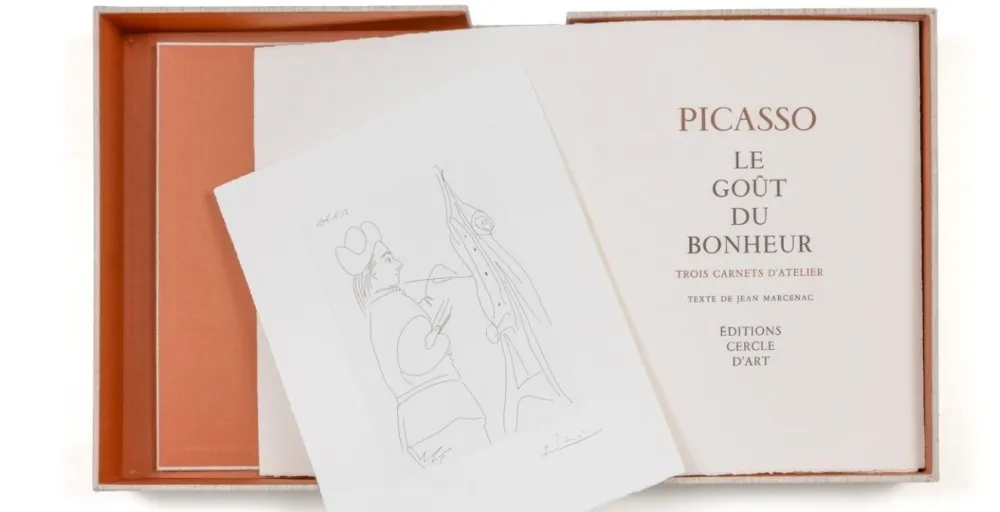 Múltiple Picasso - Le Goût de Bonheur Deluxe Edition with engraving