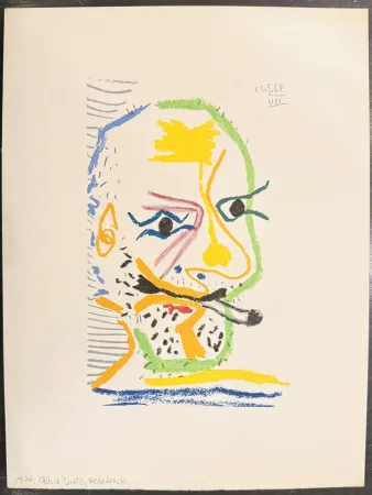 Litografía Picasso - Le goût du bonheur. Trois carnets d`atelier. 1970.