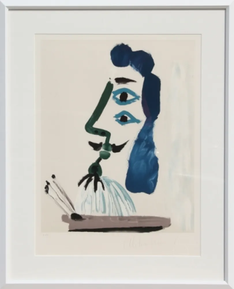 Litografía Picasso - Le Peintre et sa Palette