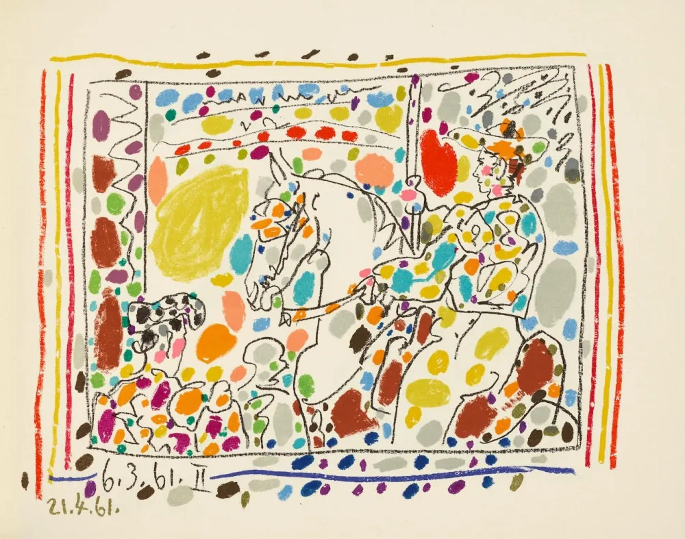 Litografía Picasso - Le Picador II 