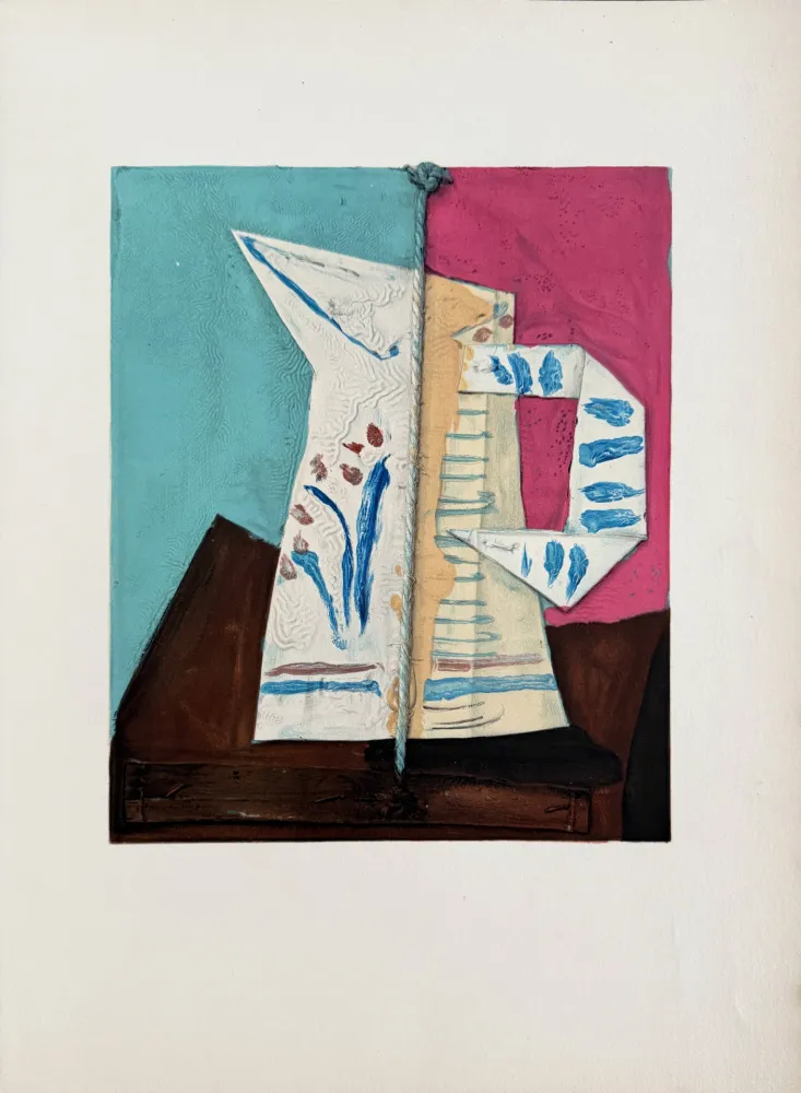 Litografía Picasso - Le Pot