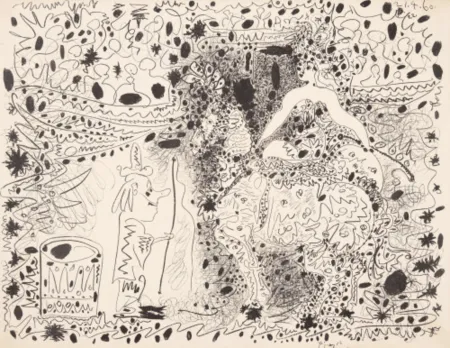 Litografía Picasso - L'Ecuyère