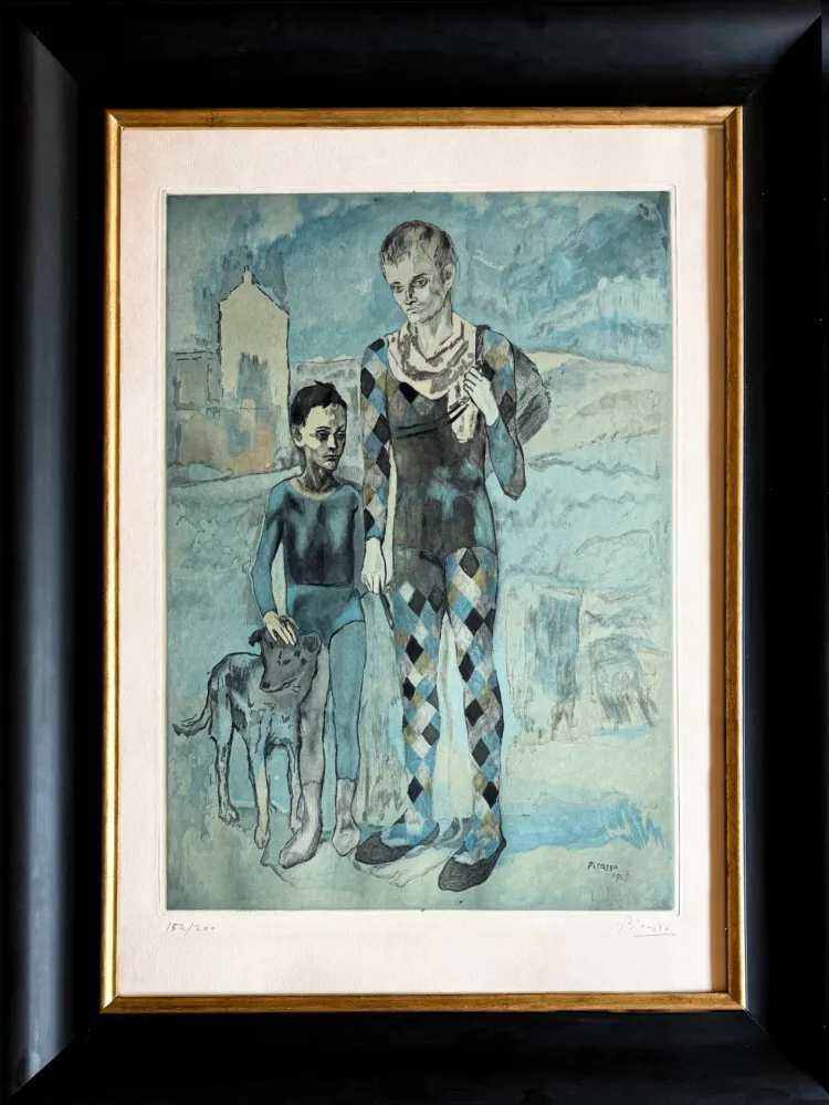 Grabado Picasso - Les Saltimbanques