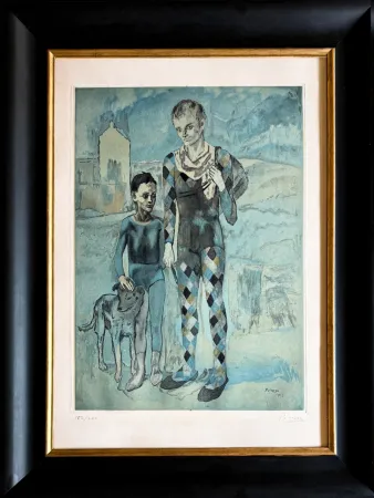 Grabado Picasso - Les Saltimbanques