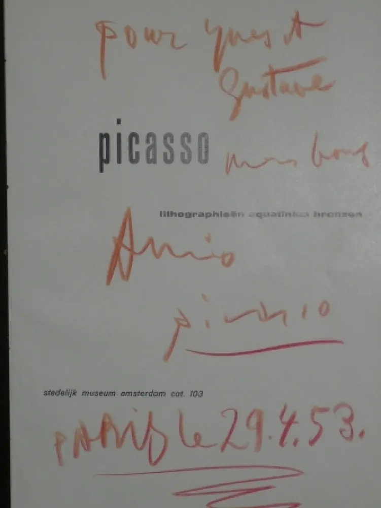 Libro Ilustrado Picasso - Lithographieën, aquatintes bronzen