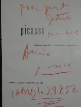 Libro Ilustrado Picasso - Lithographieën, aquatintes bronzen