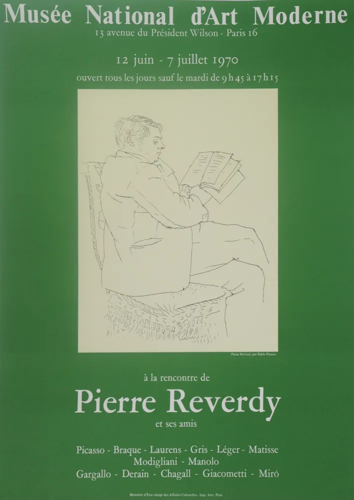 Libro Ilustrado Picasso - Livre : Portrait d'un lecteur