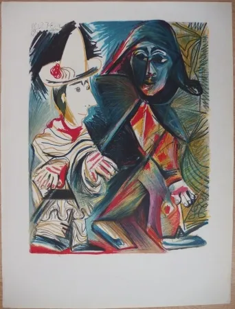 Litografía Picasso - Musée Dynamique - Dakar (épreuve avant la lettre)