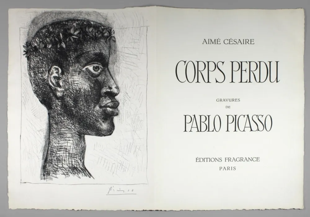 Aguafuerte Y Aguatinta Picasso - Negre Negre Negre - Corps Perdu