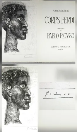 Grabado Picasso - Negre Negre Negre/ Corps Perdu 