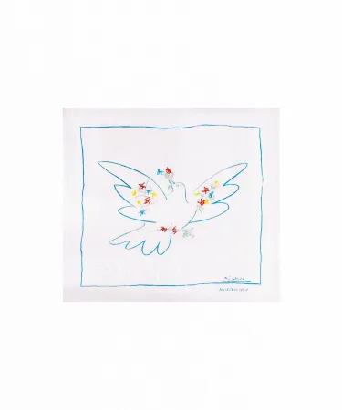 Serigrafía Picasso -  PABLO PICASSO - COLOMBE DE LA PAIX, MOSCOU C.1957