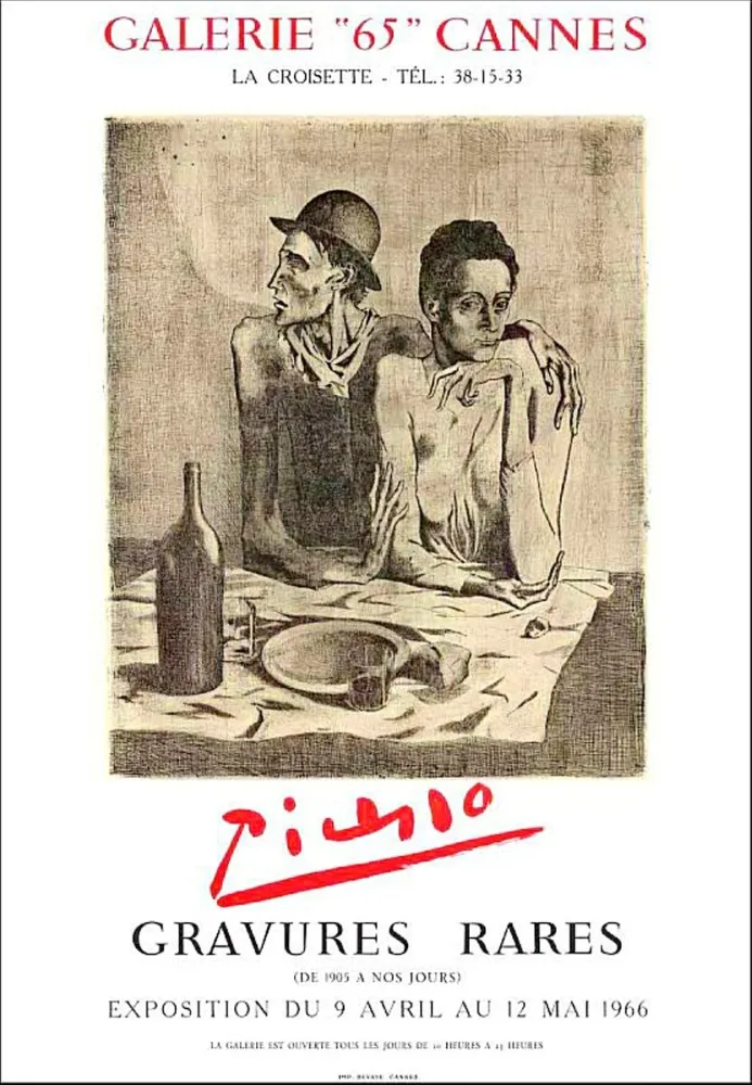 Litografía Picasso - Pablo Picasso, Gravures, Cannes, 1965, Lithograph