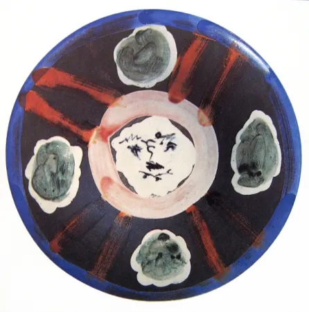 Cerámica Picasso - Petit visage 65