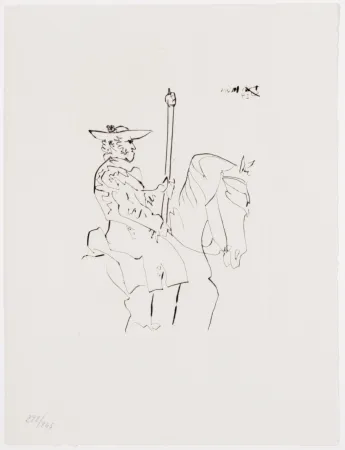 Grabado Picasso - Picador au Repos