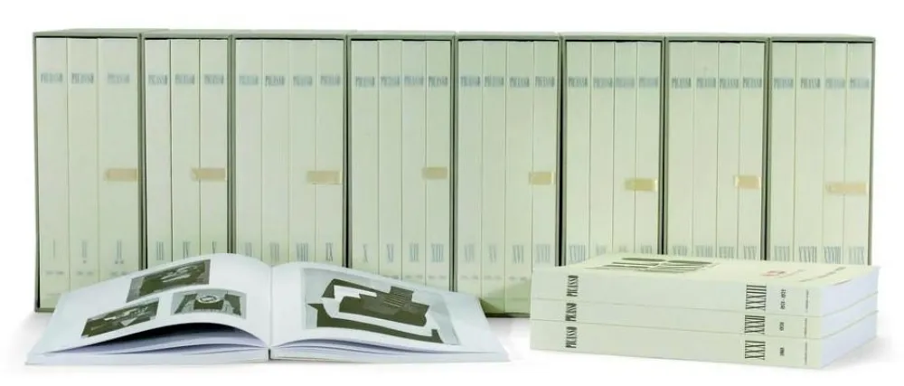 Libro Ilustrado Picasso - PICASSO CATALOGUE RAISONNÉ (Zervos)