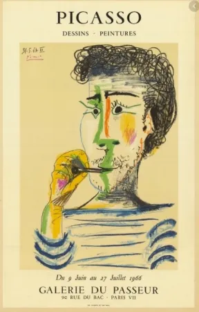 Litografía Picasso - Picasso - Dessins - Peintures