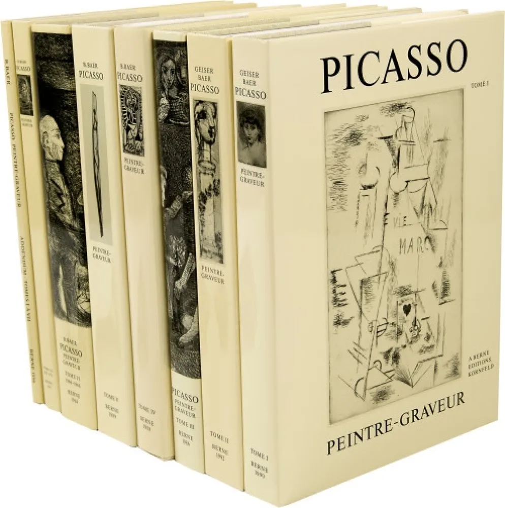 Libro Ilustrado Picasso - Picasso Peintre-Graveur.