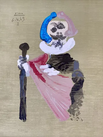 Litografía Picasso - Portrait Imaginaires 6.4.69 I