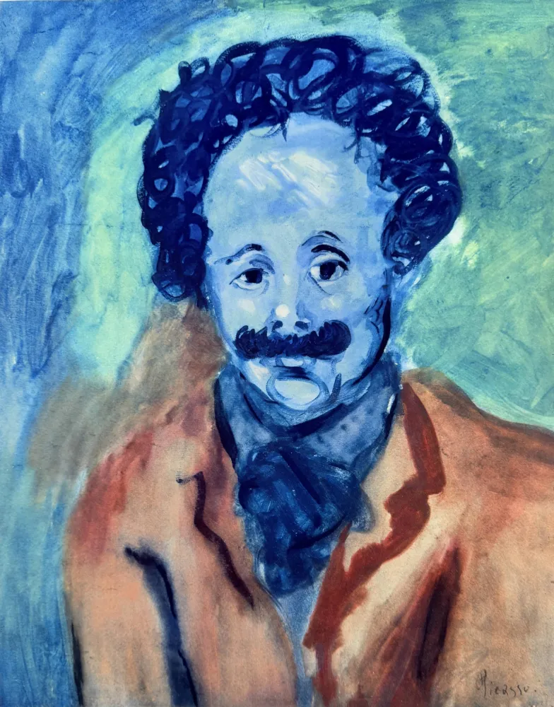 Litografía Picasso - Portrait of Sebastia Junyer-Vidal