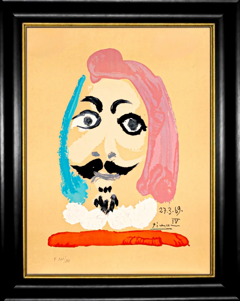 Litografía Picasso - Portraits Imaginaires