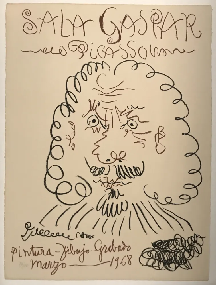 Litografía Picasso - Sala Gaspar