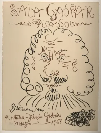 Litografía Picasso - Sala Gaspar