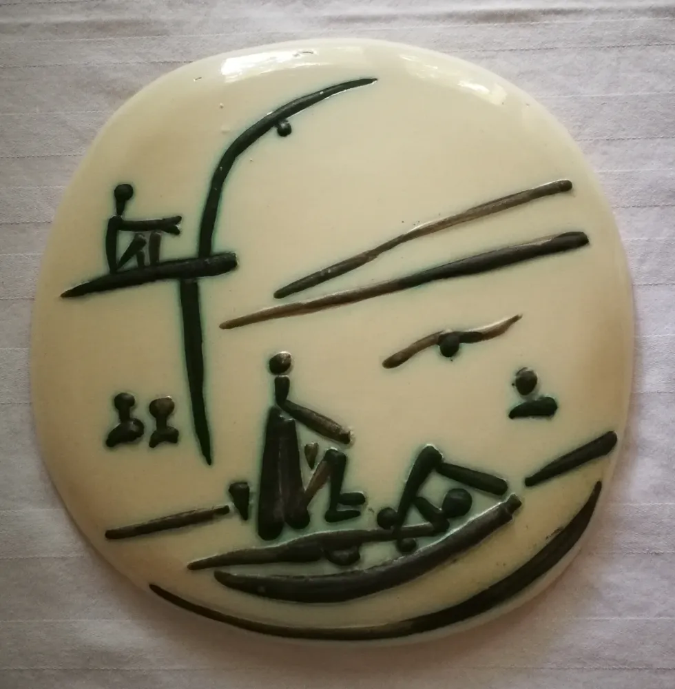 Cerámica Picasso - Scene de plage