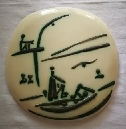 Cerámica Picasso - Scene de plage