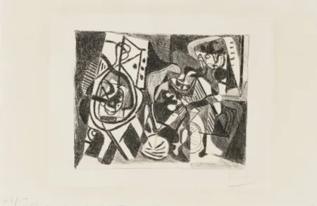 Litografía Picasso - Scène d'intérieur