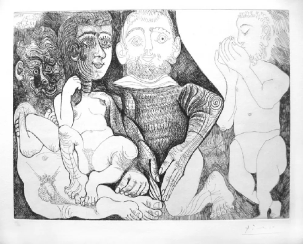 Aguafuerte Picasso - Série 156