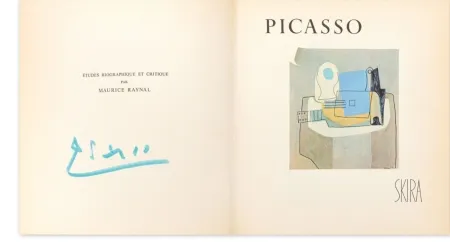 Libro Ilustrado Picasso - Signed The Taste of Our Time by Skira Raynal 1953 FIRST EDITION in French