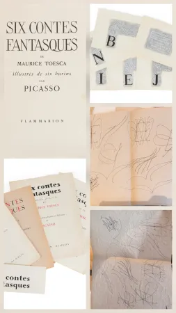 Libro Ilustrado Picasso - Six Contes Fantastiques- Preparatory chapel Copy