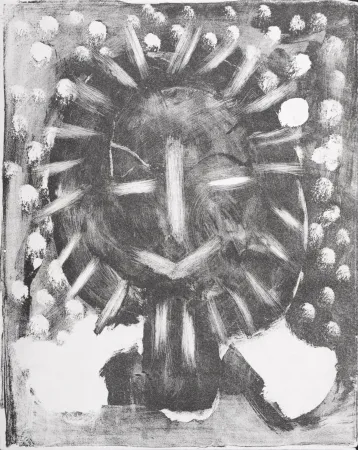 Litografía Picasso - Tête, 1949