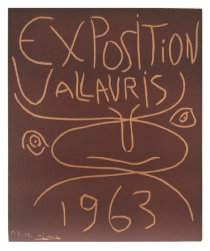 Linograbado Picasso - Vallauris 63