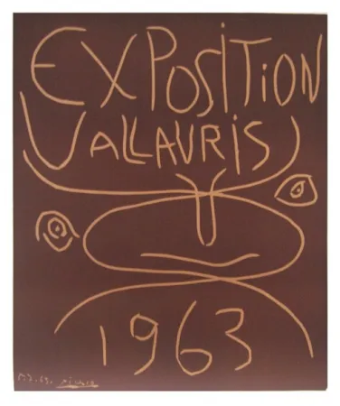 Linograbado Picasso - Vallauris 63