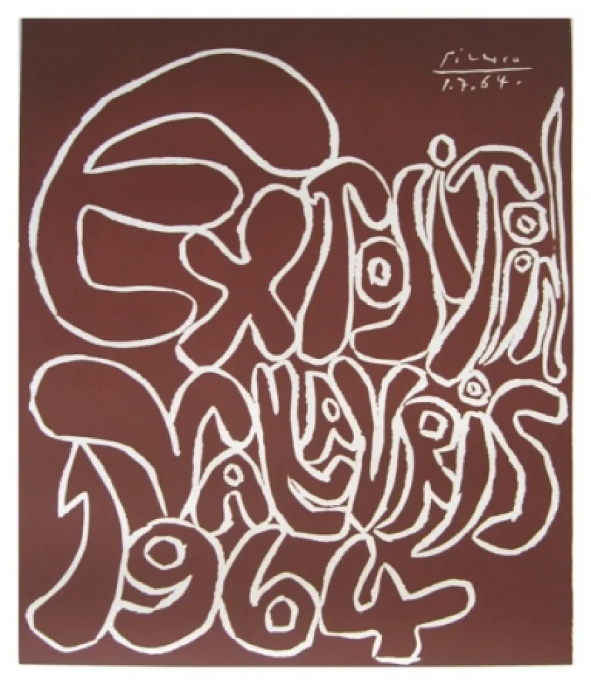 Linograbado Picasso - Vallauris 64