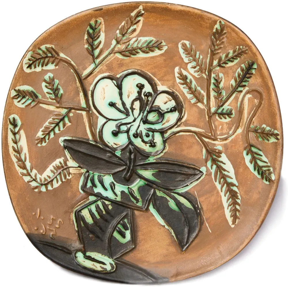 Cerámica Picasso - “Vase au bouquet”