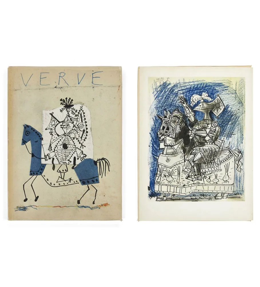 Libro Ilustrado Picasso - VERVE. Vol. VII, n° 25-26. 
