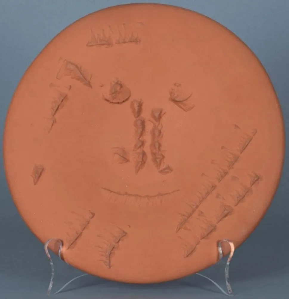 Cerámica Picasso - Visage de face (Full-face Face), 1963